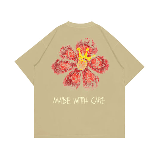 Distressed Flower Tee