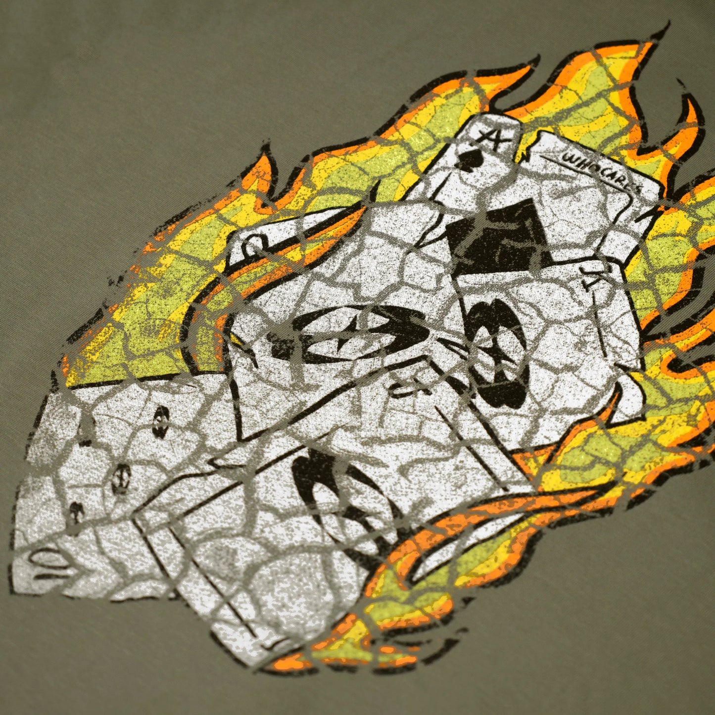 Distressed Royal Flush Tee