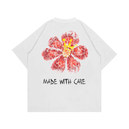 Distressed Flower Tee