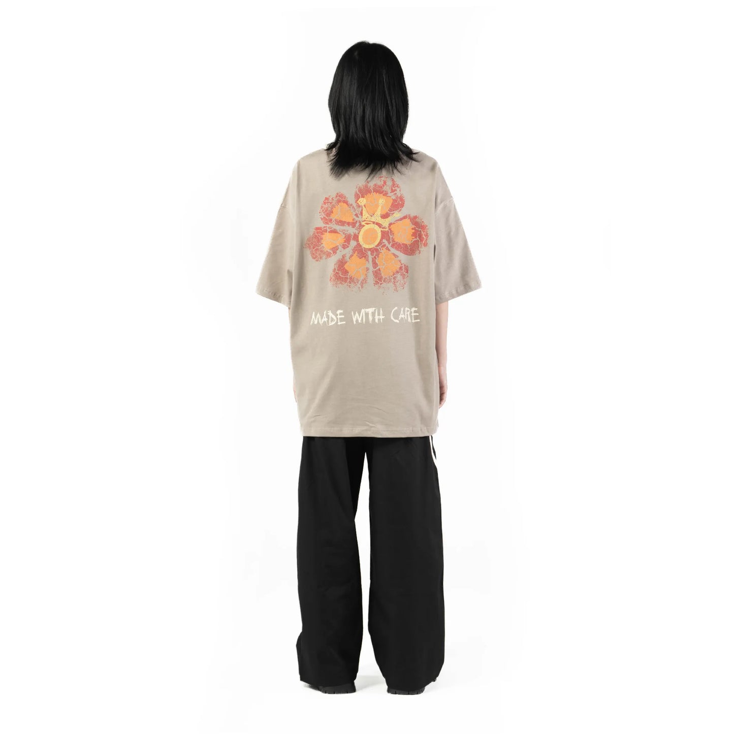 Distressed Flower Tee