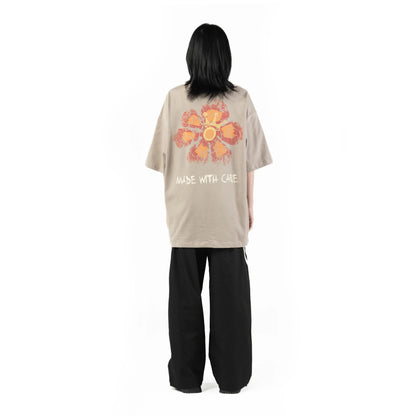 Distressed Flower Tee