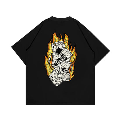 Distressed Royal Flush Tee