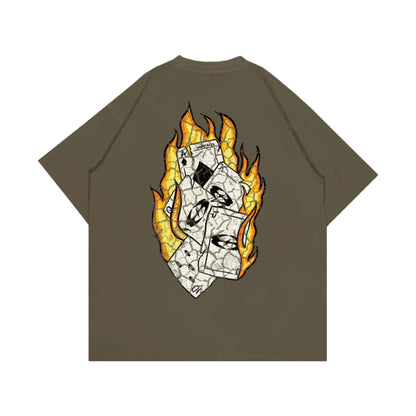 Distressed Royal Flush Tee