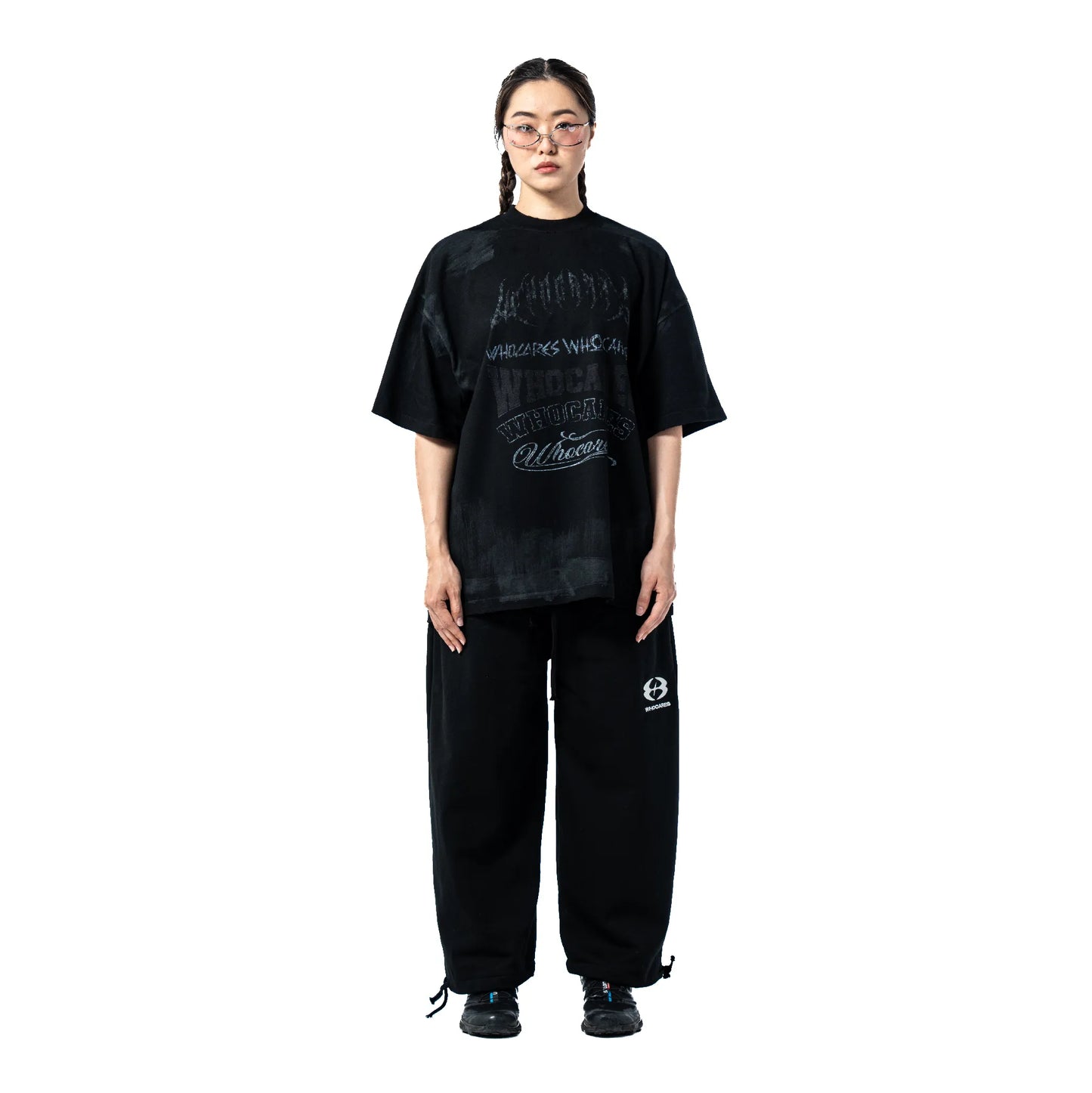 Distressed Multi Logo Tee