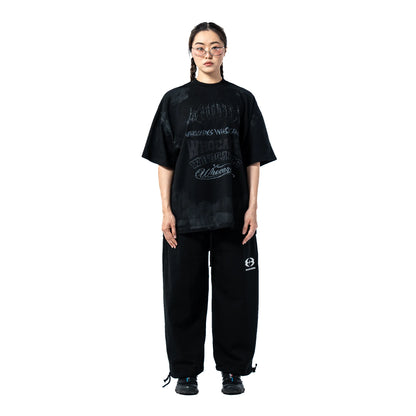 Distressed Multi Logo Tee