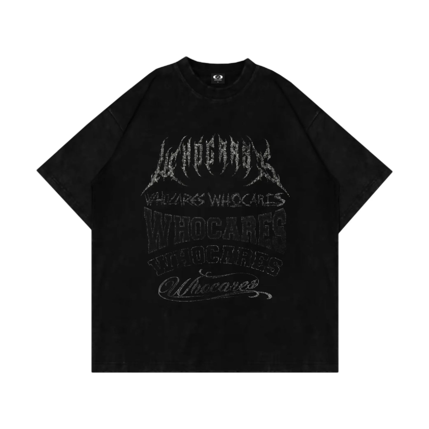 Distressed Multi Logo Tee