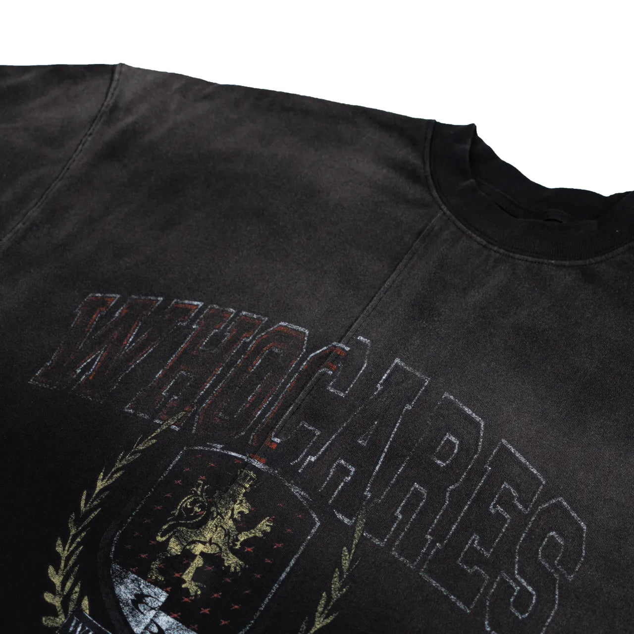Washed Split Emblem Tee