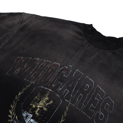 Washed Split Emblem Tee
