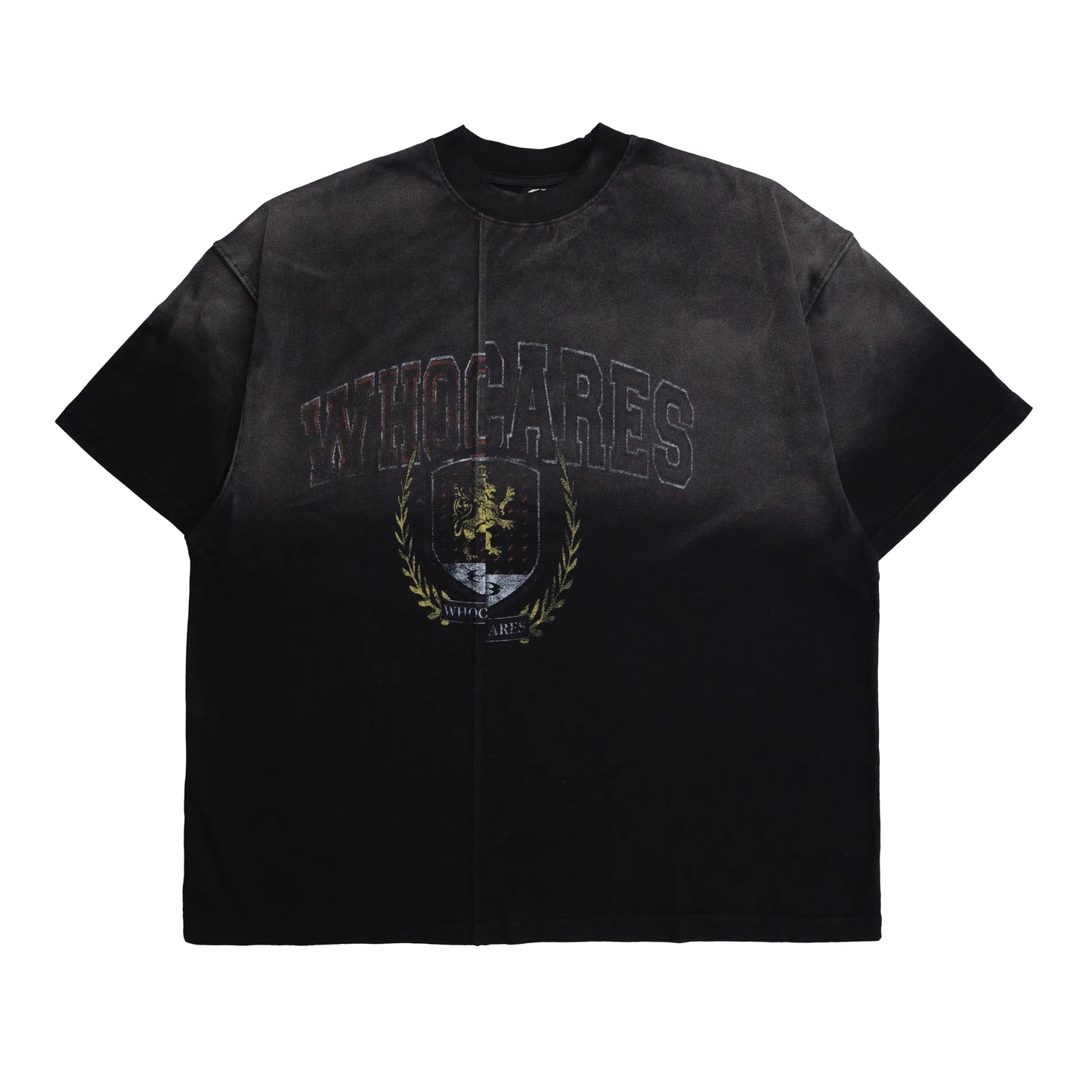 Washed Split Emblem Tee