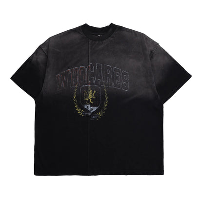 Washed Split Emblem Tee
