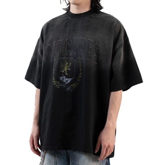 Washed Split Emblem Tee