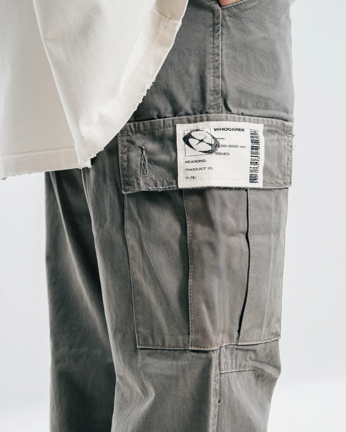 ID Patch Cargo Pants