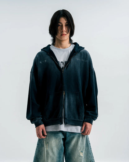 Washed Winged Emblem Hoodie
