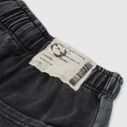 ID Patch Washed Shorts