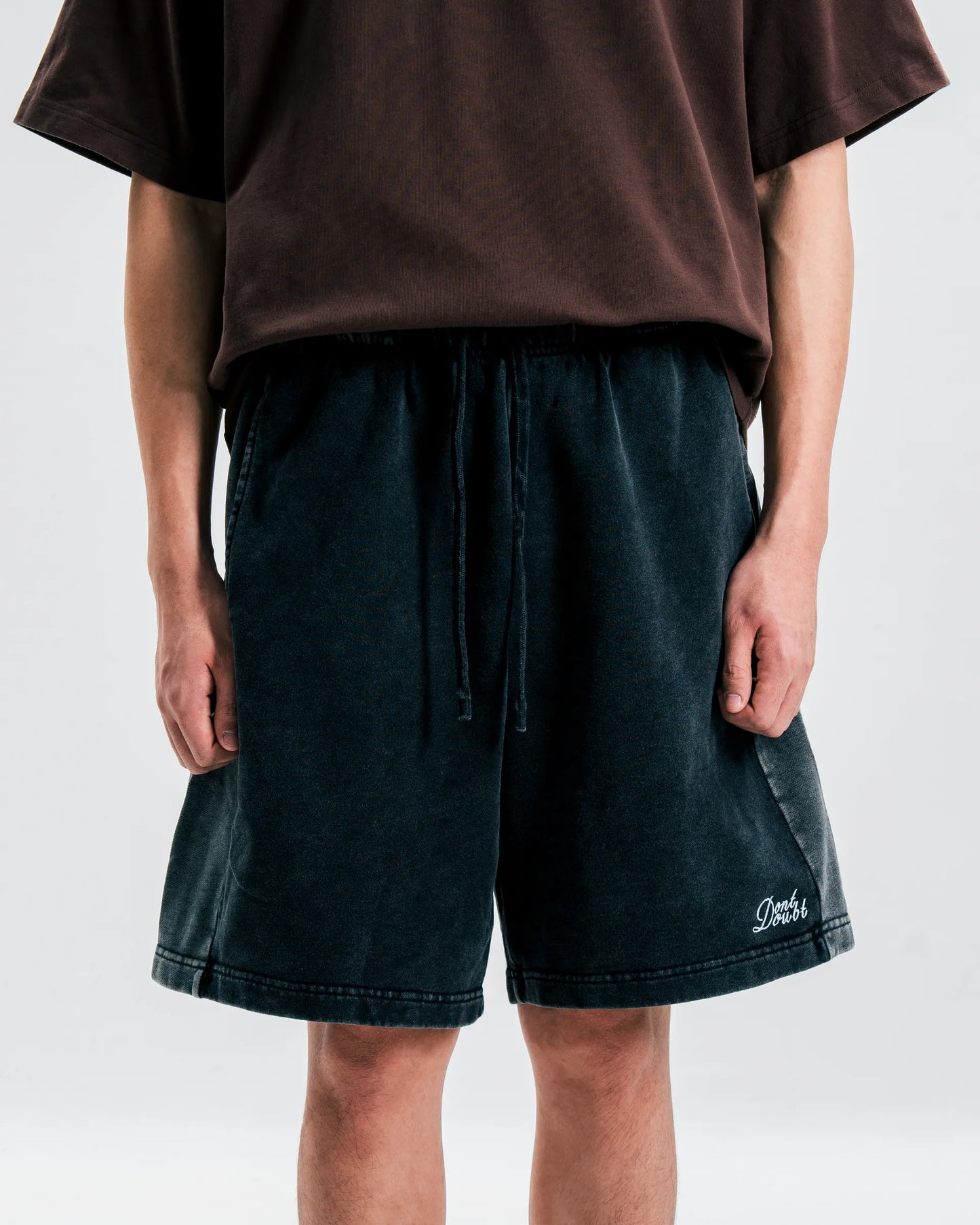 ID Patch Washed Shorts