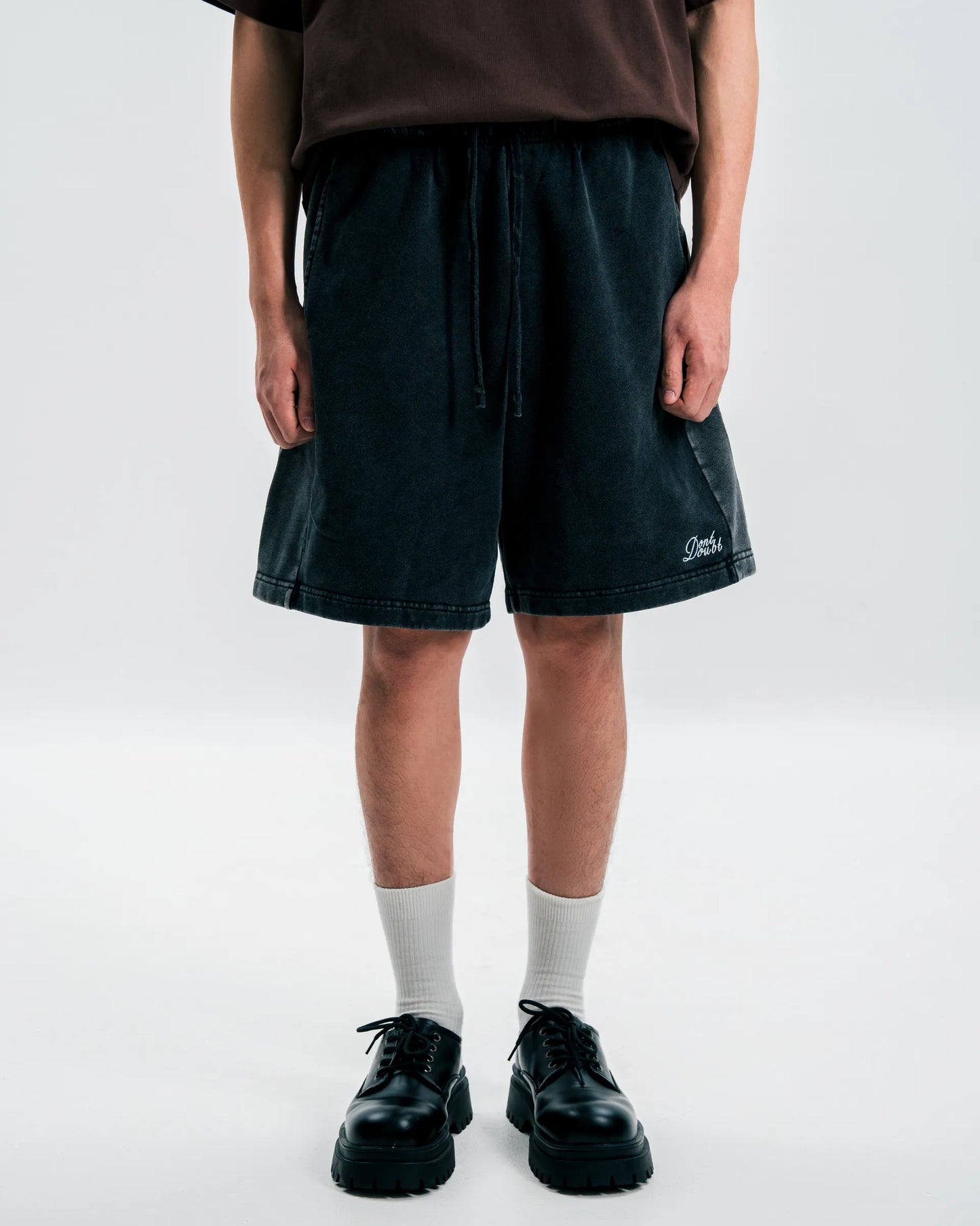 ID Patch Washed Shorts