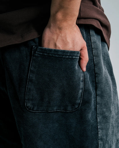 ID Patch Washed Shorts