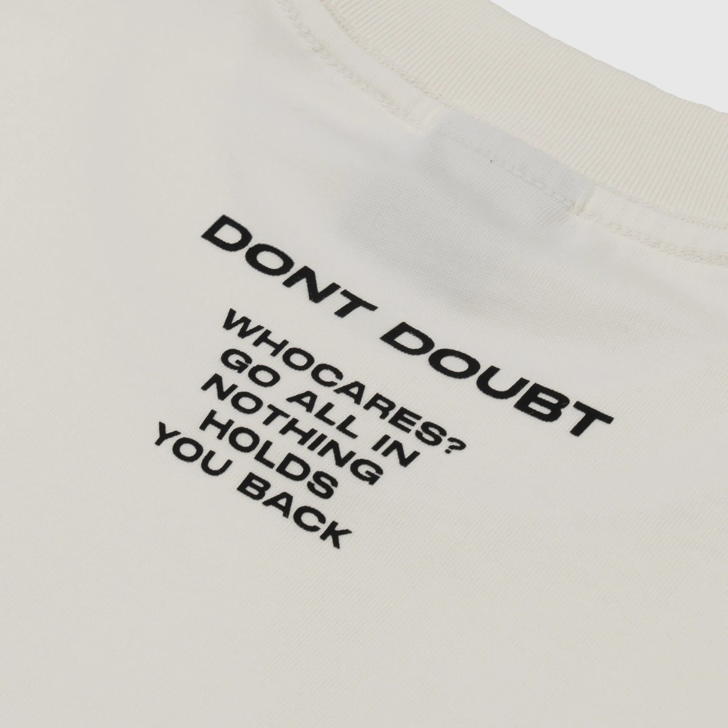 All In Embroidery Tee