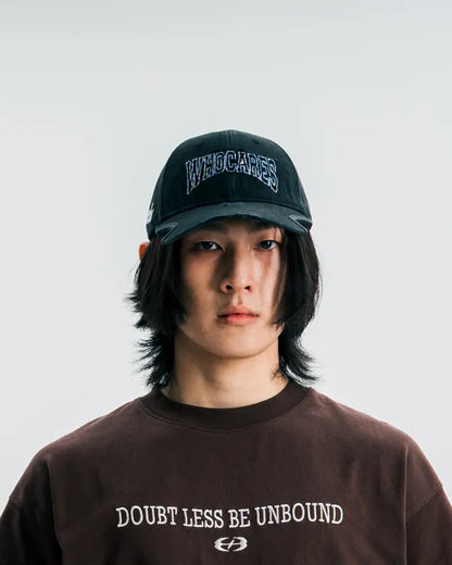 Distressed Logo Cap