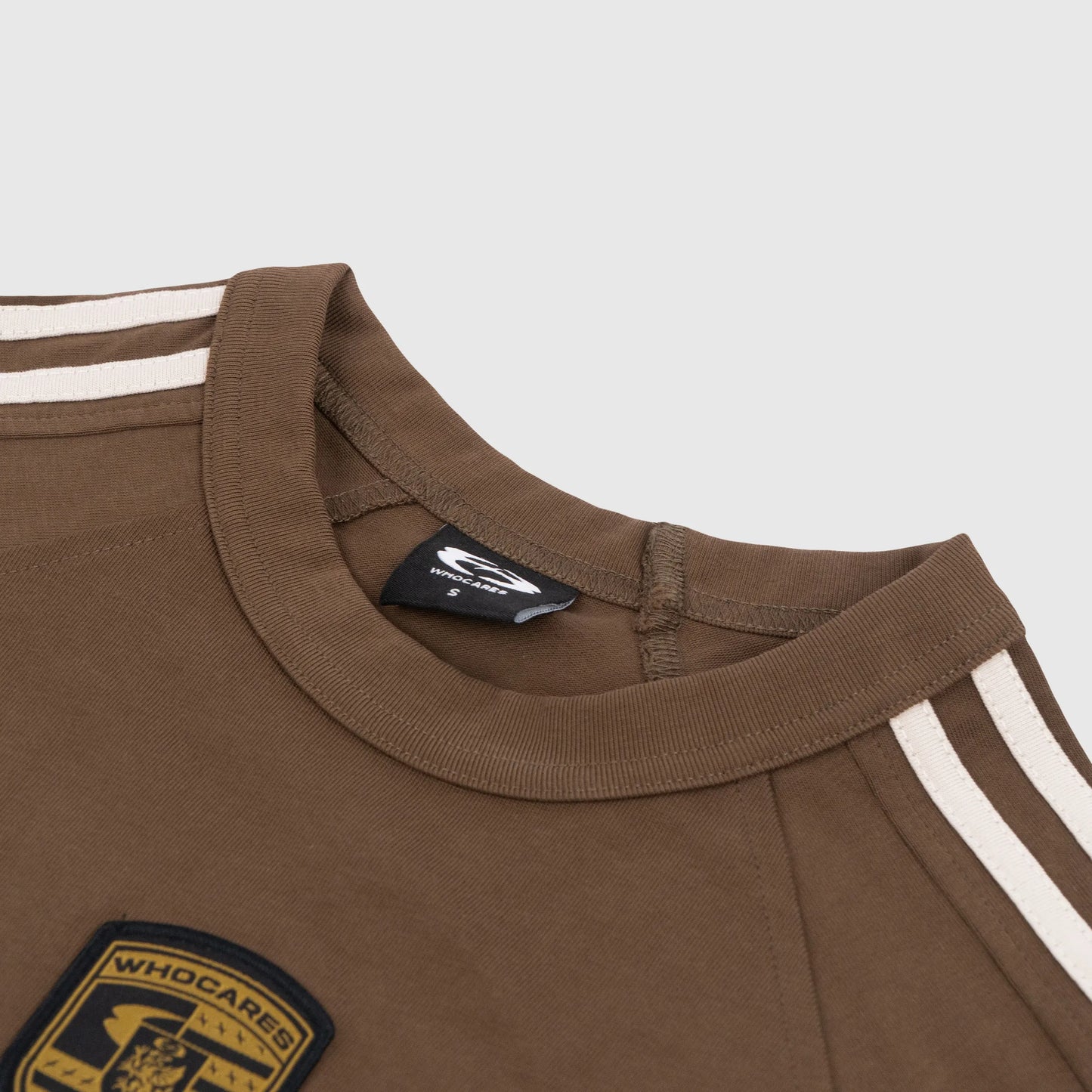 Distorted Whocares Logo Tee