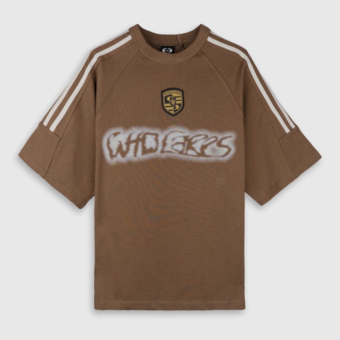 Distorted Whocares Logo Tee