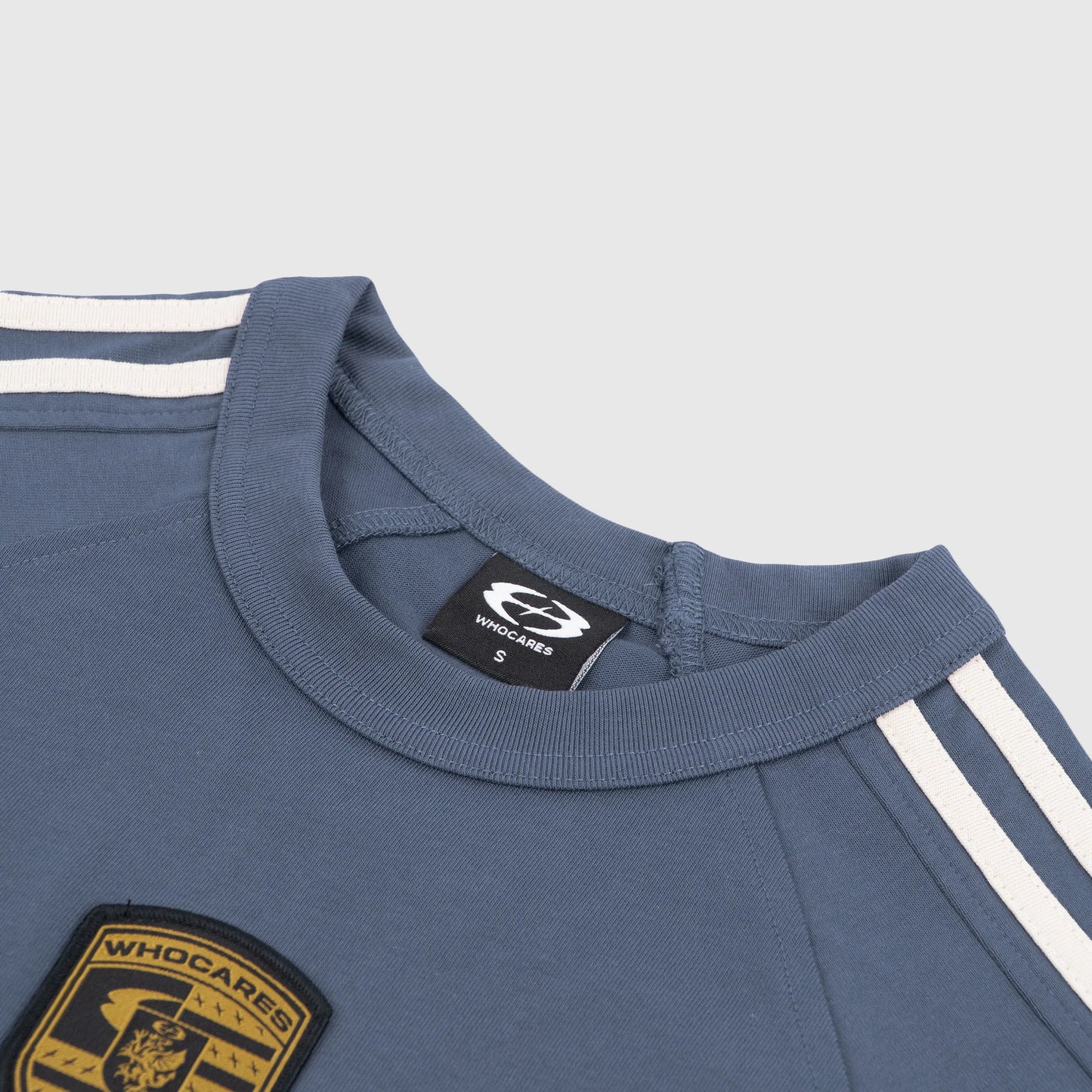 Distorted Whocares Logo Tee