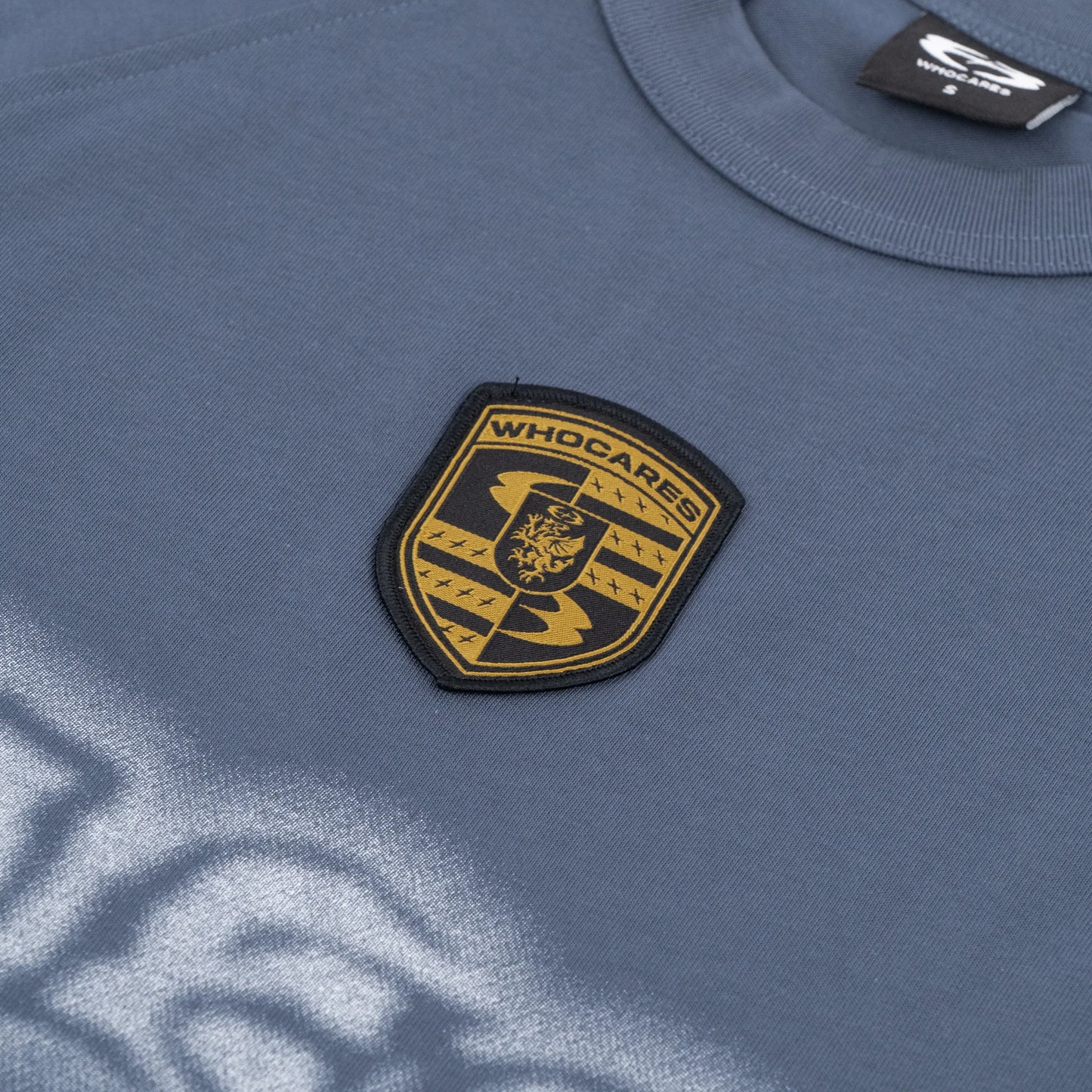 Distorted Whocares Logo Tee