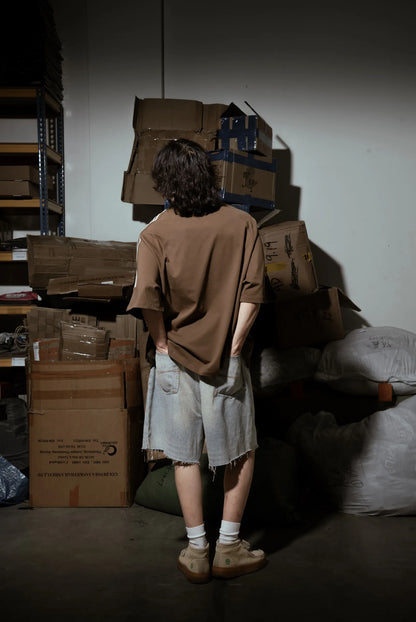 Distorted Whocares Logo Tee