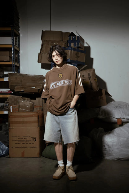 Distorted Whocares Logo Tee