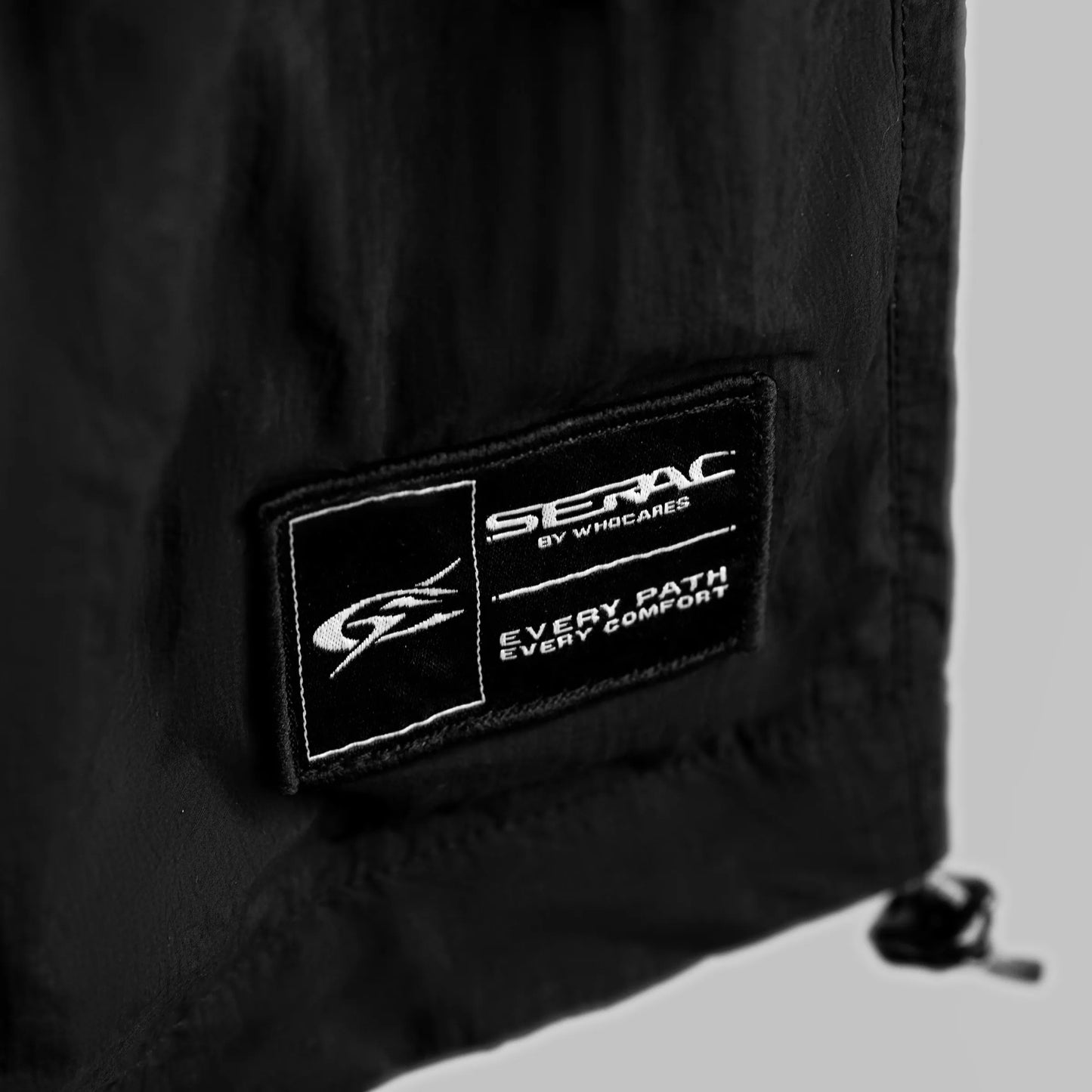 Serac Layered Pocket Shorts (Black)