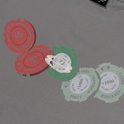 W.CHIPS TEE (DARK GREY)