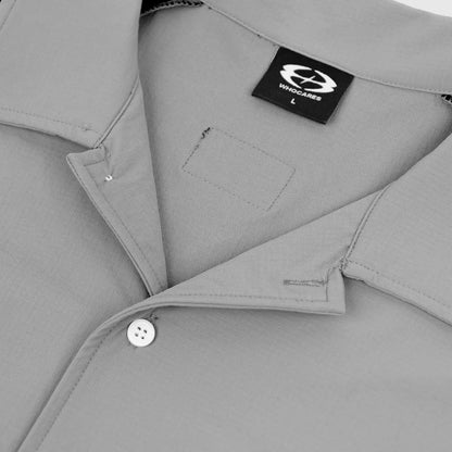 U8 BOXY SHIRT (BLACK/GREY)