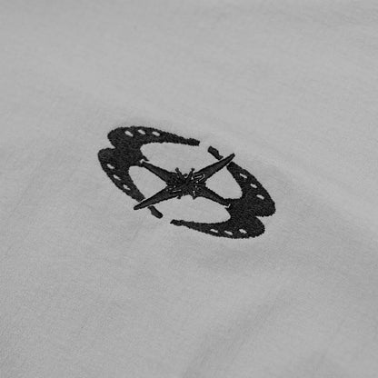 U8 BOXY SHIRT (BLACK/GREY)