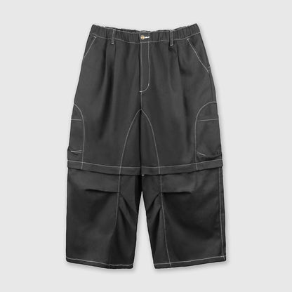 TWO WAYS U8  PANTS (BLACK)