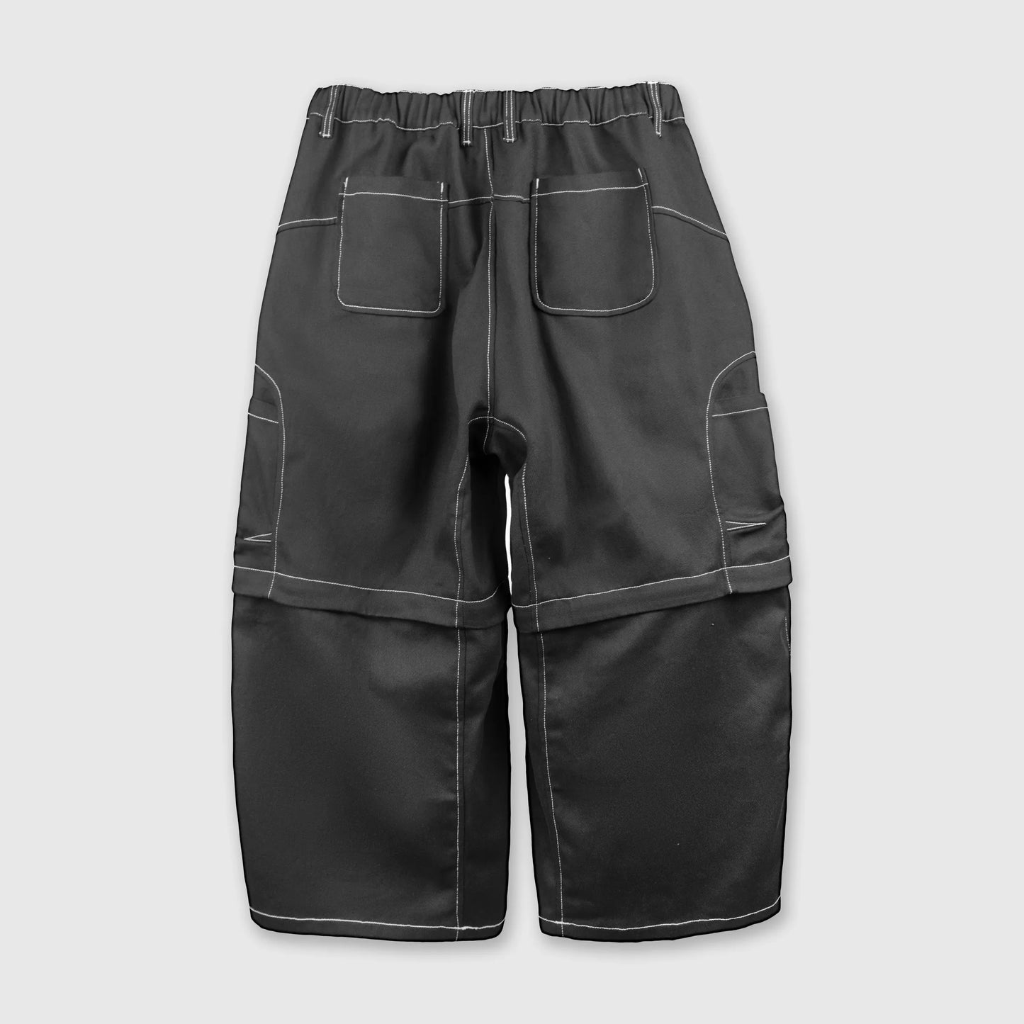 TWO WAYS U8  PANTS (BLACK)