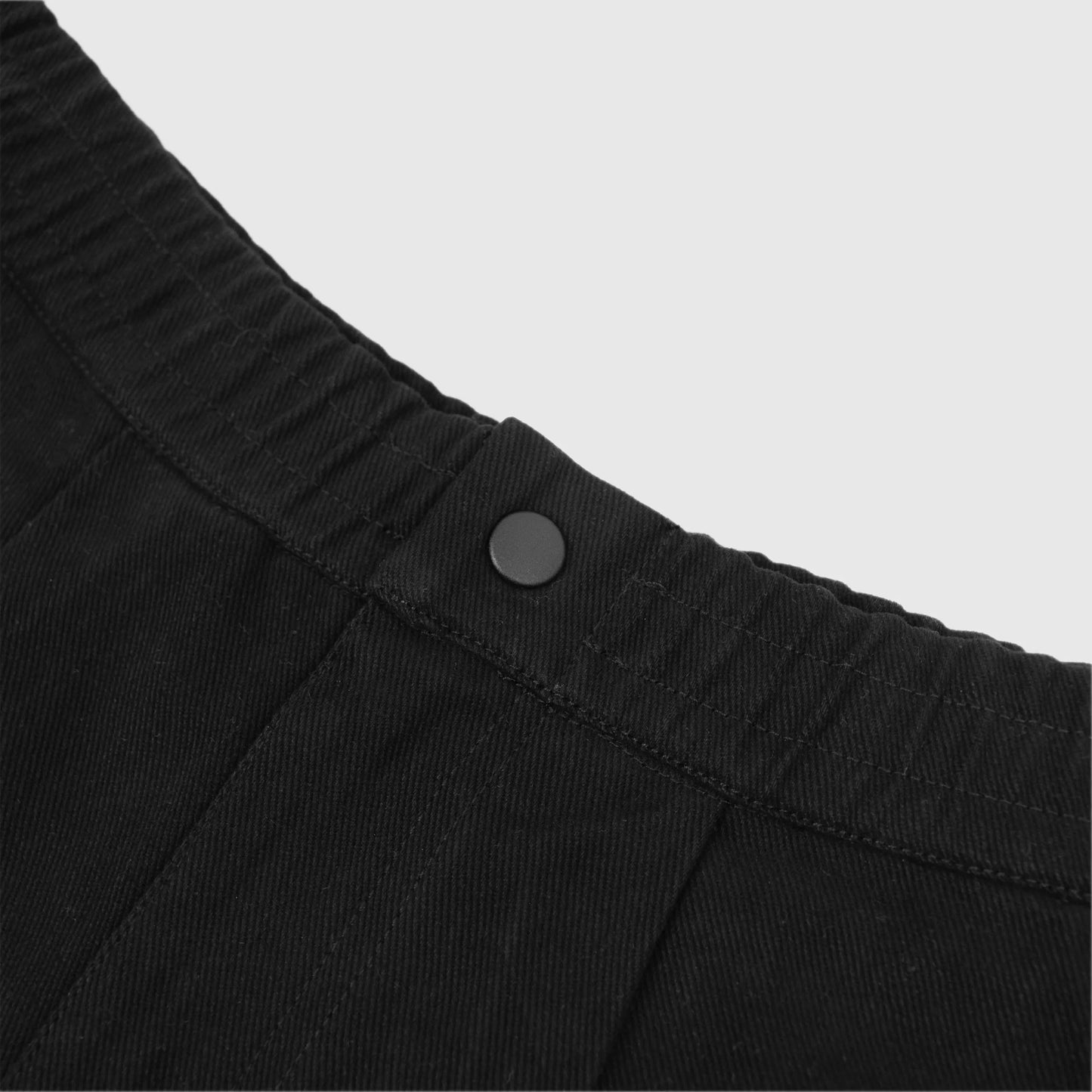 DOUBLE PLEAT SHORTS (BLACK)