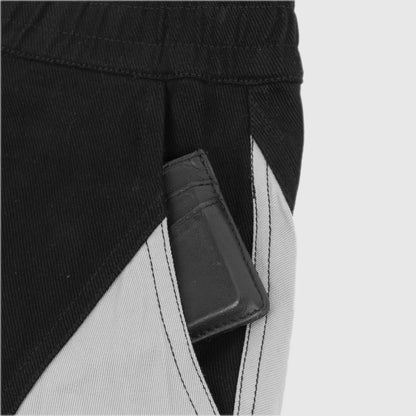 DOUBLE PLEAT SHORTS (BLACK)