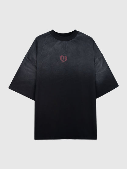 SRC GOOD MORNING TOWEL TEE (BLACK)