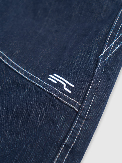 SRC UNDER KNEE SHORTS DENIM (PRE-ORDER)