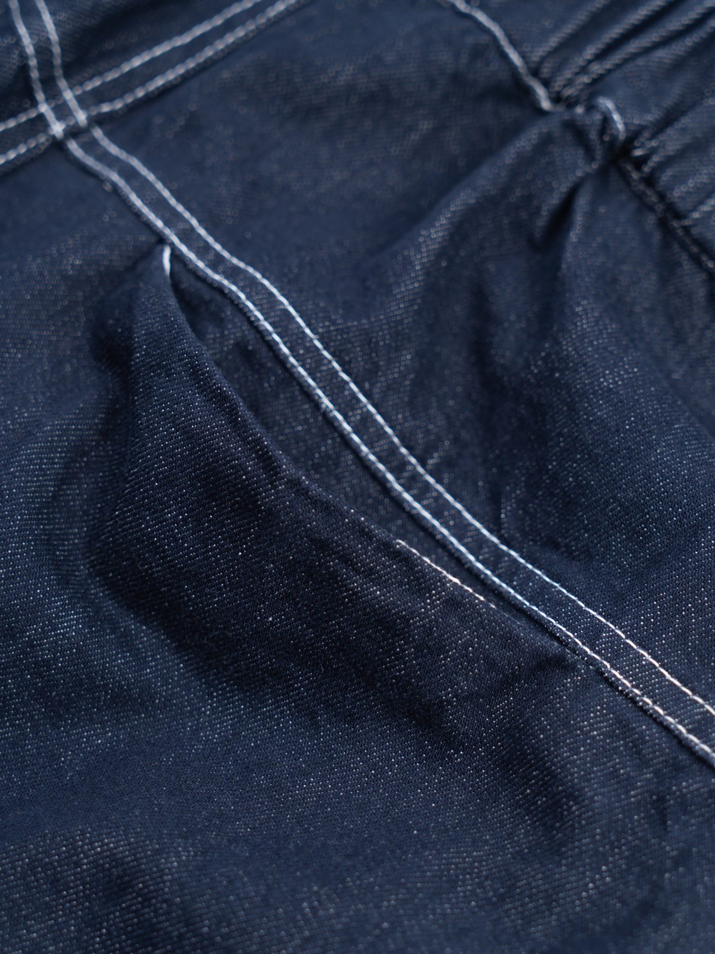 SRC UNDER KNEE SHORTS DENIM (PRE-ORDER)