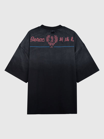 SRC GOOD MORNING TOWEL TEE (BLACK)