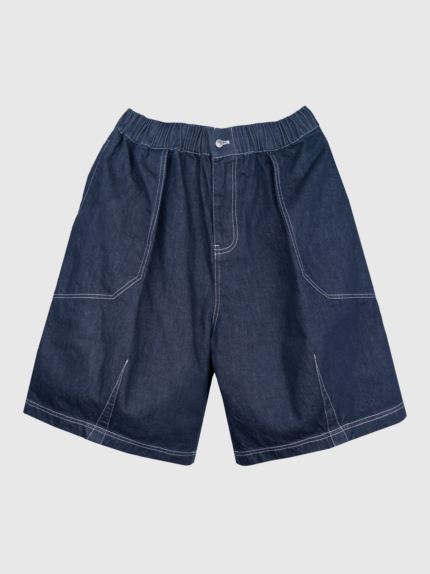 SRC UNDER KNEE SHORTS DENIM (PRE-ORDER)