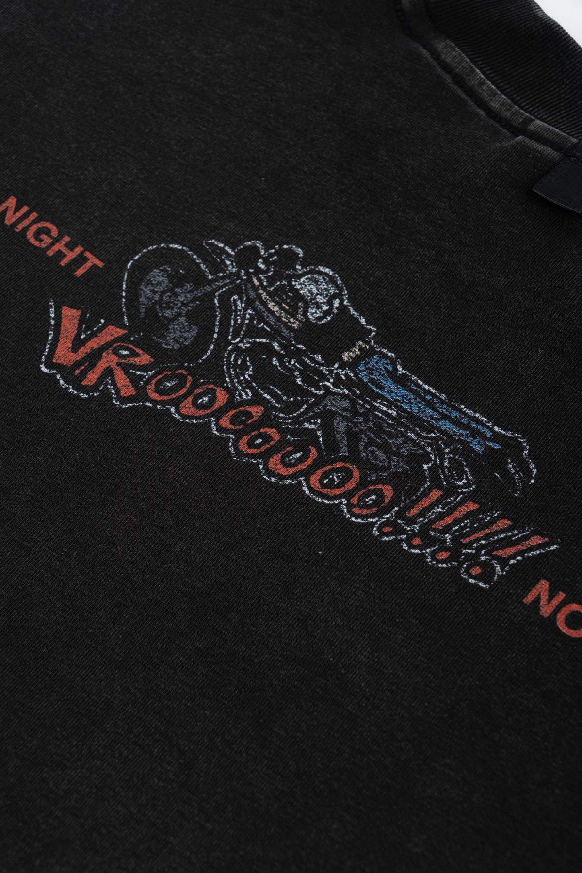 SRC MATT REMPIT T-SHIRT BLACK